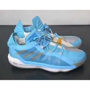 Adidas Dame 6 GCA Five Generals 2020 Men 14‎ FW3658 Blue Basketball Sneaker EUC